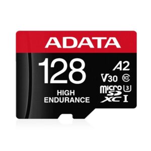 4710273772158 | P/N: AUSDX128GUI3V30SHA2- | Cod. Artículo: DSP0000042117 Tarjeta memoria micro sd adata high endurance 128gb cl10