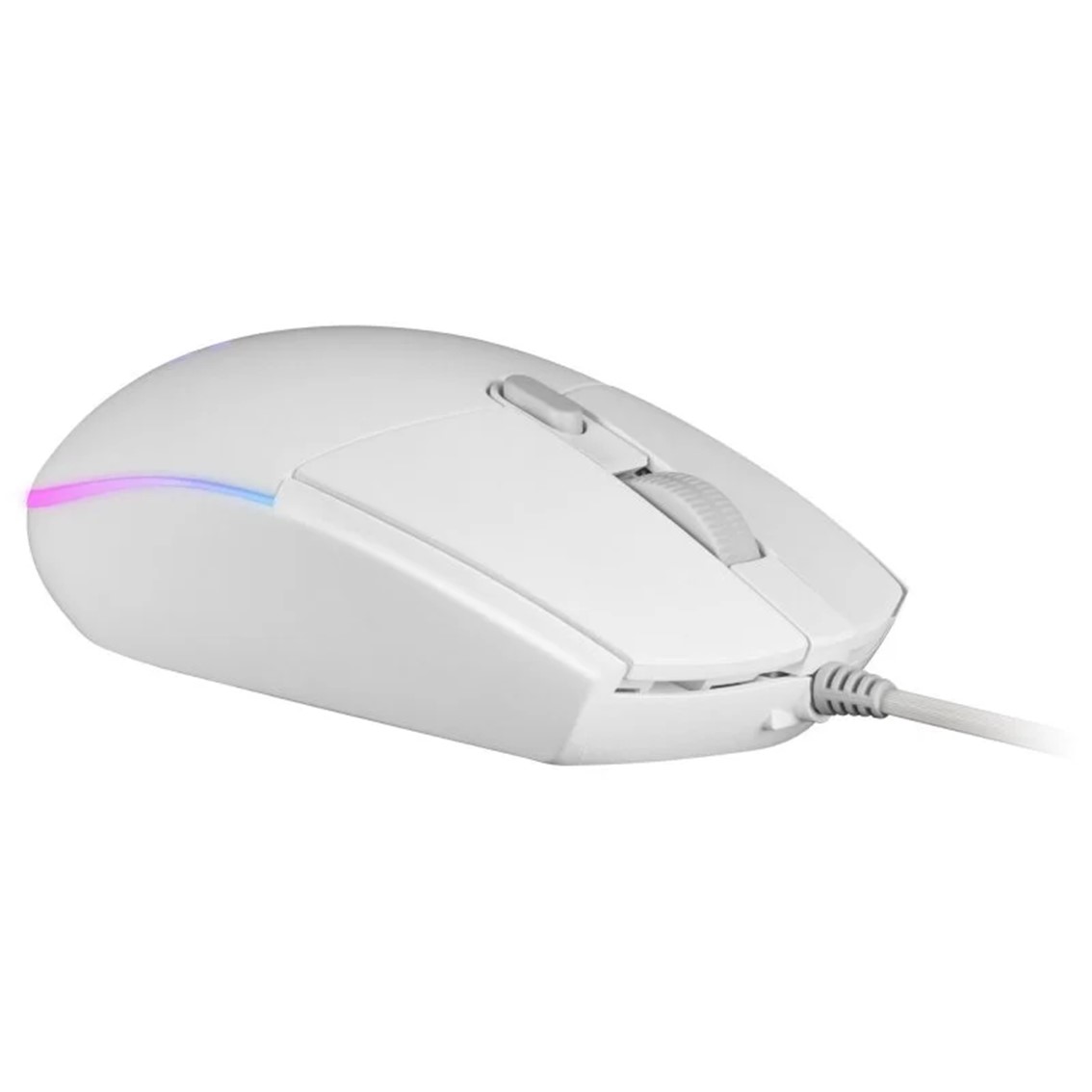Raton mars gaming mmgw optico usb 6 botones 3200ppp rgb blanco - Imagen 4