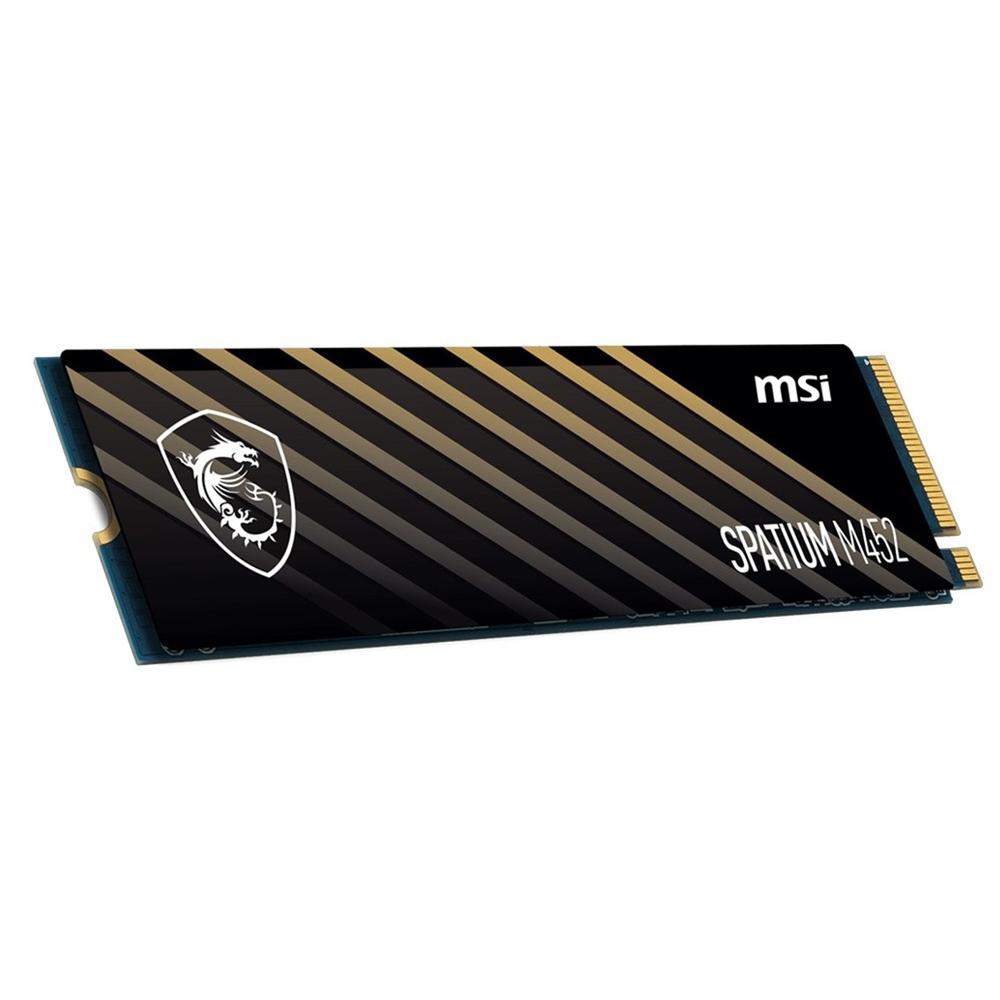 Disco duro interno solido ssd msi spatium m452 500gb m.2 pcie 4.0 - Imagen 2