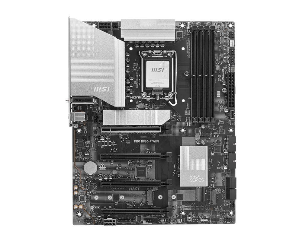 Placa base msi pro b860 - p wifi atx - 4x ddr5 - lga 1851 - Imagen 2
