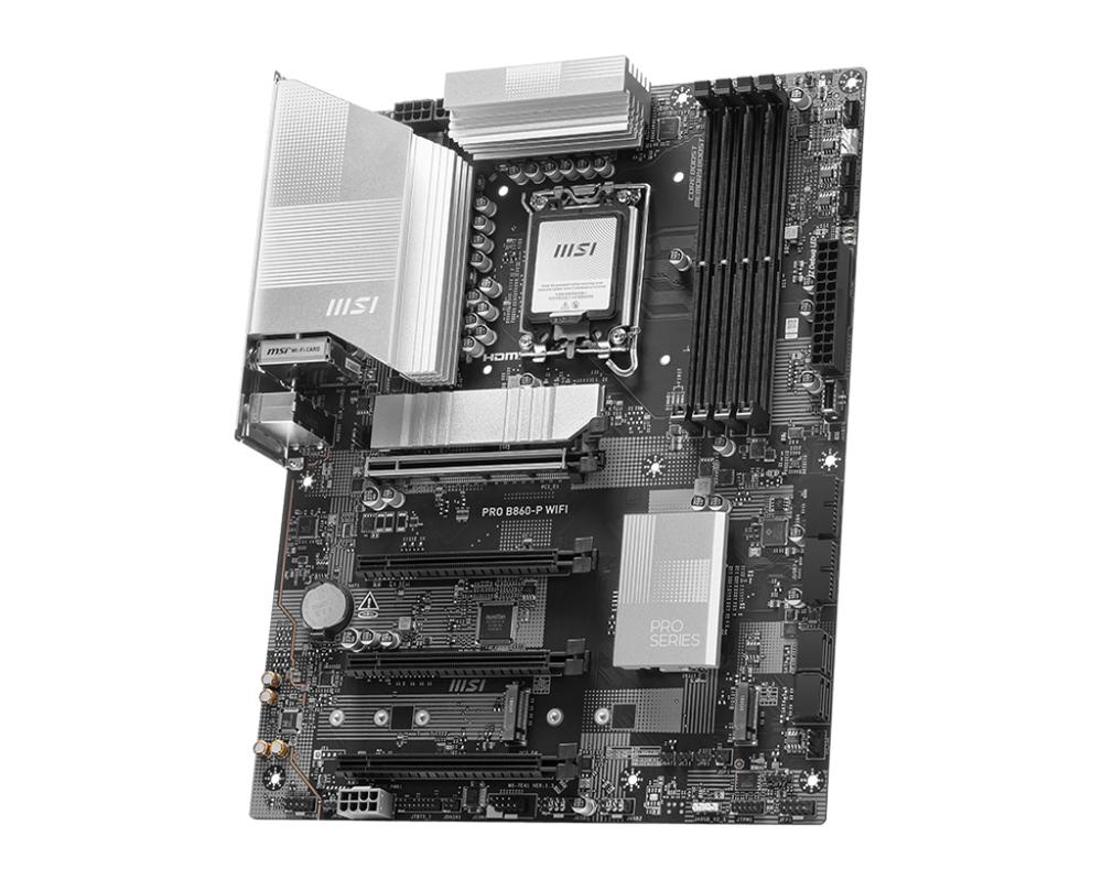 Placa base msi pro b860 - p wifi atx - 4x ddr5 - lga 1851 - Imagen 4