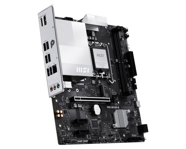 Placa base msi pro pro h810m - b lga 1851 matx - 2x ddr5 - 4x sata3 - Imagen 4