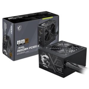 4711377364287 | P/N: 306-7ZPSY11-CE0 | Cod. Artículo: DSP0000041831 Fuente alimentacion msi mag a650bn pcie5 ii gaming atx 650w