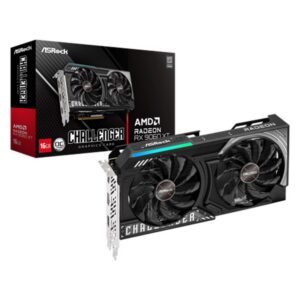 4711581491205 | P/N: 90-GA5QZZ-00UANF | Cod. Artículo: DSP0000042370 Tarjeta grafica asrock radeon rx 9060 xt challenger 16gb oc gddr6 - 2x dp - 2x hdmi pci express 5.0