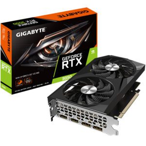 4719331314798 | P/N: GV-N3050WF2OCV2-8GD | Cod. Artículo: DSP0000041926 Tarjeta grafica gigabyte rtx 3050 windforce oc v2 8gb gddr6 - 2x dp - 2x hdmi pci express 4.0
