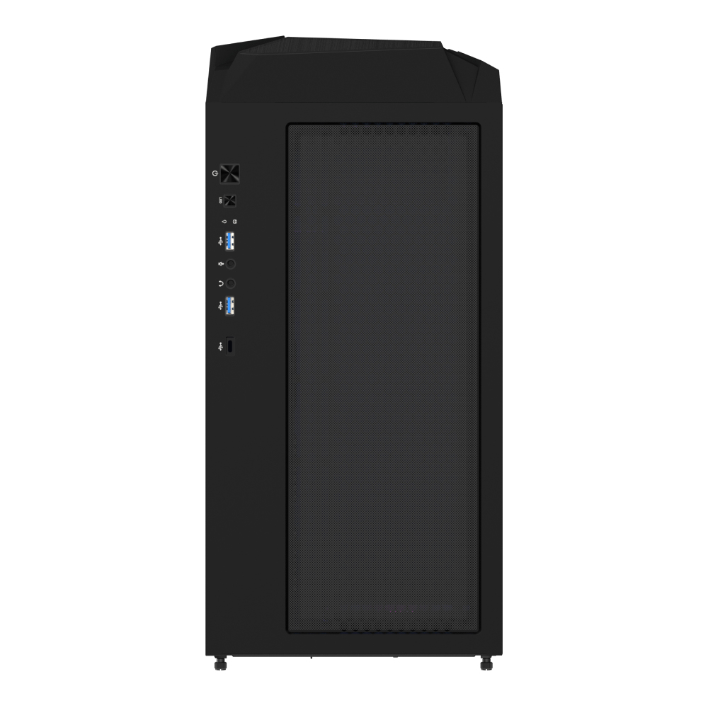 Caja gaming gigabyte ac301gw atx 2xusb3.0 1xusbc rgb s - f negro - Imagen 5