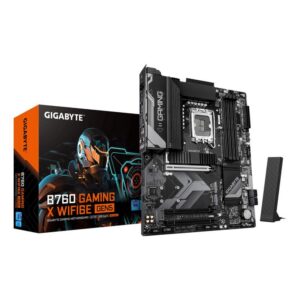4719331871673 | P/N: 9MB76GX65-00-G10 | Cod. Artículo: DSP0000036831 Placa base gigabyte b760m g x wifi6e 1700 atx rgb 4xddr5