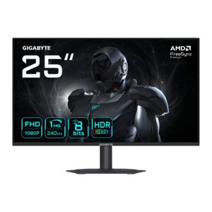4719331874544 | P/N: 20VM0-G25F2ABM-1EKS | Cod. Artículo: DSP0000042007 Monitor gaming gigabyte g25f2a 24.5 pulgadas fhd 240hz