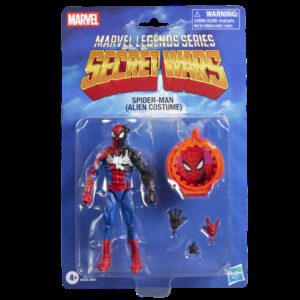 5010996355744 | P/N: G2419 | Cod. Artículo: MGS0000032358 Figura hasbro marvel legends series secret wars spider - man (alien costume)