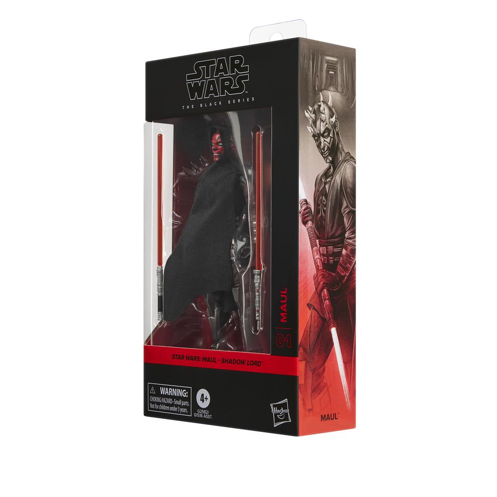 Figura hasbro star wars the black series maul - shadow lord maul - Imagen 2