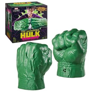 5010996435620 | P/N: G20535E0 | Cod. Artículo: MGS0000033975 Replica hasbro marvel legends the incredible hulk puños electronicos 30.5cm