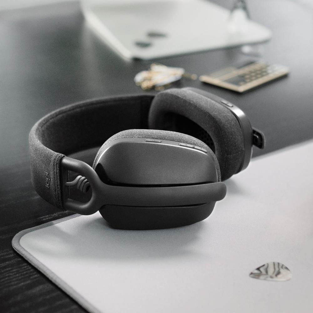 Auriculares logitech zone vibe 100 inalambrico negro - Imagen 2
