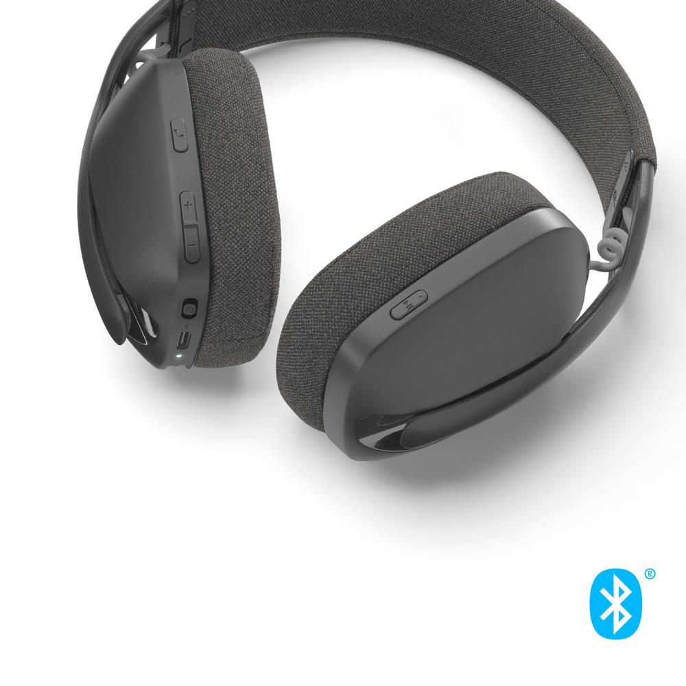 Auriculares logitech zone vibe 100 inalambrico negro - Imagen 5