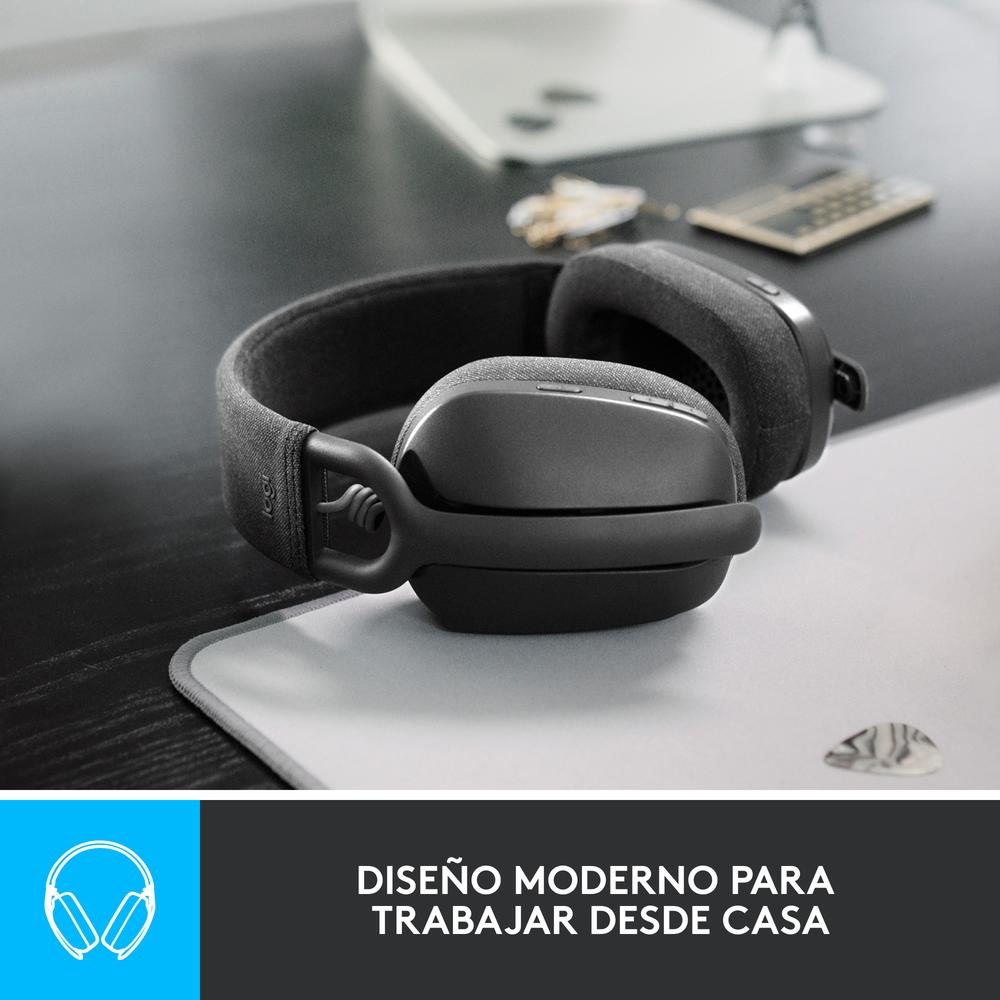 Auriculares logitech zone vibe 100 inalambrico negro - Imagen 8