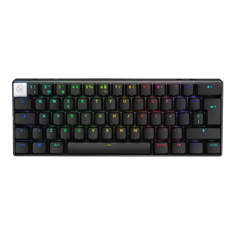 5099206112582 | P/N: 920-011903 | Cod. Artículo: MGS0000035864 Teclado gaming logitech pro x 60 inalambrico negro