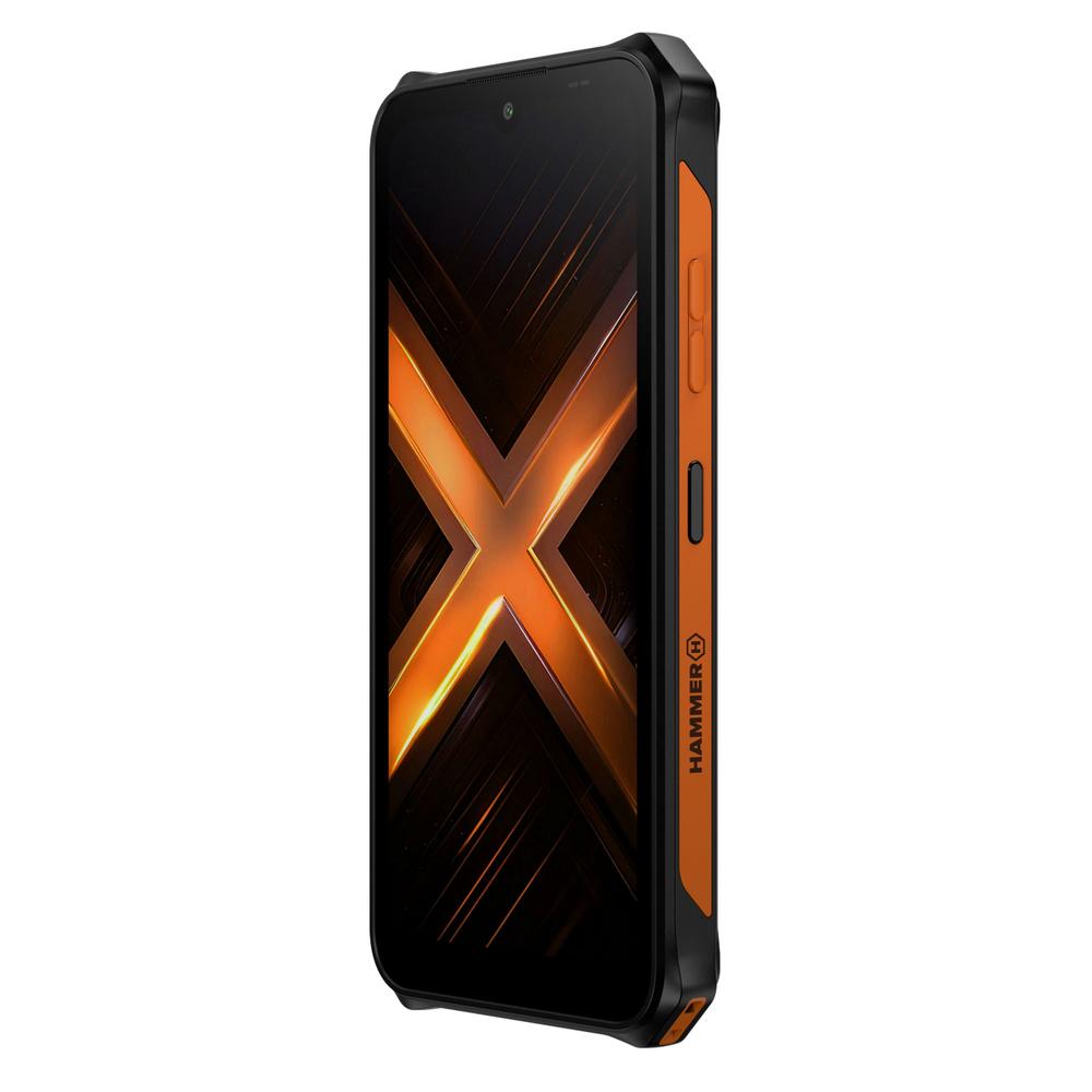 Movil rugerizado hammer energy x2 5g 6 - 128gb negro - naranja - Imagen 4