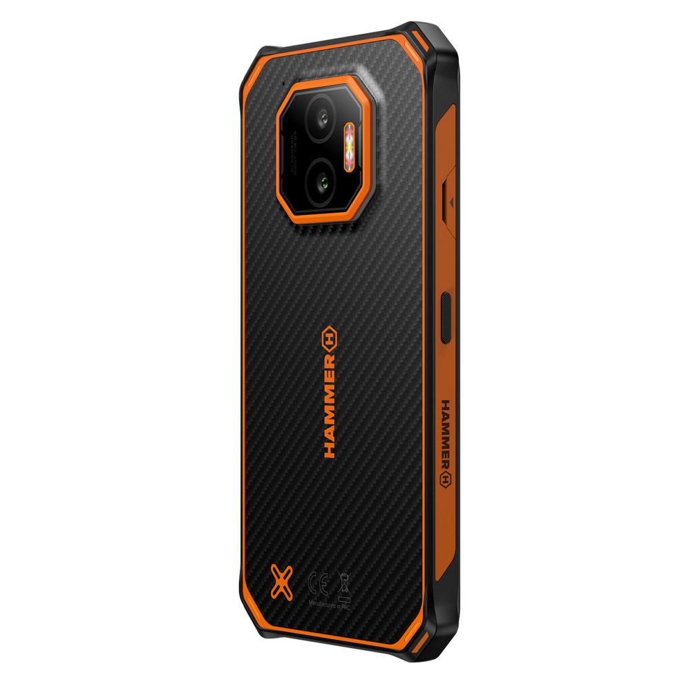 Movil rugerizado hammer energy x2 5g 6 - 128gb negro - naranja - Imagen 7