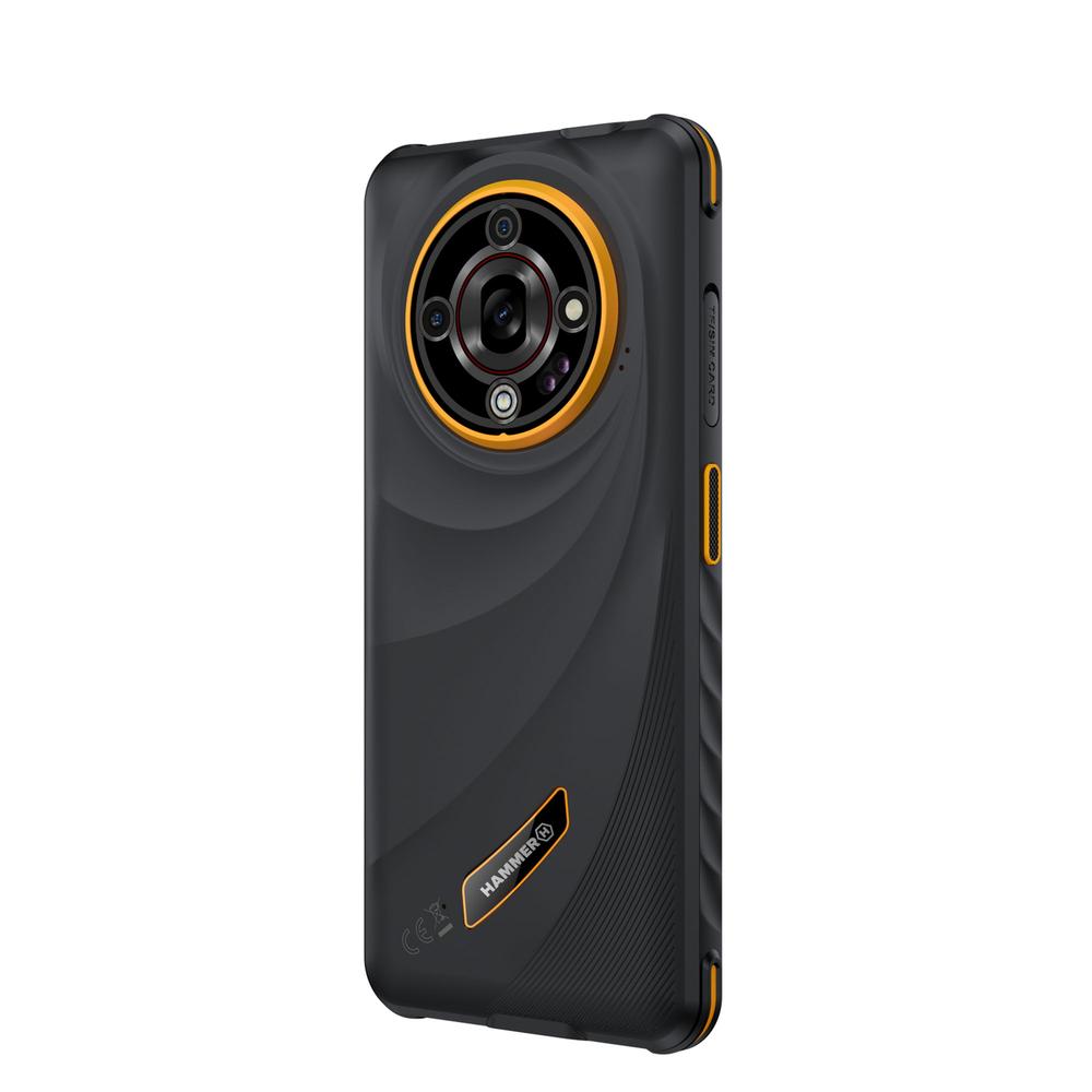 Movil rugerizado hammer iron 6 5g 8 - 256gb negro - naranja - Imagen 4