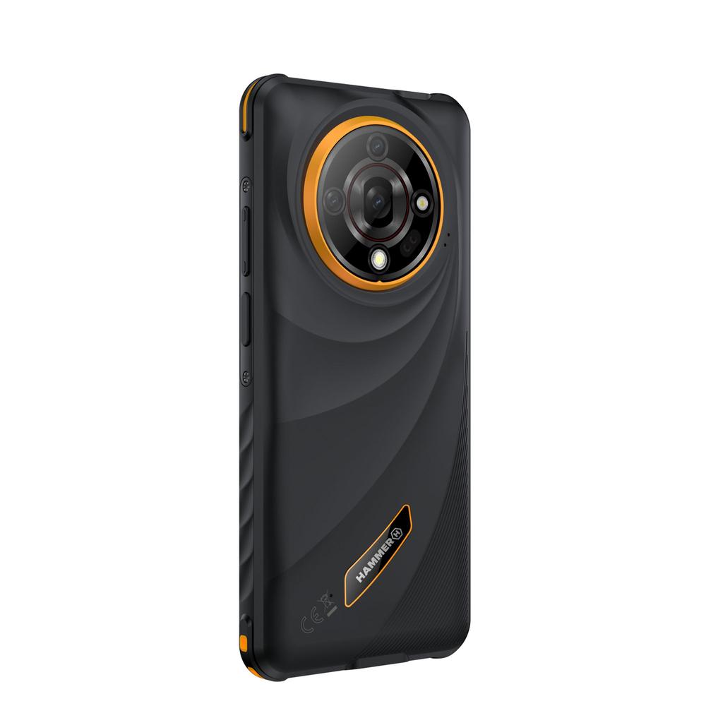 Movil rugerizado hammer iron 6 5g 8 - 256gb negro - naranja - Imagen 5