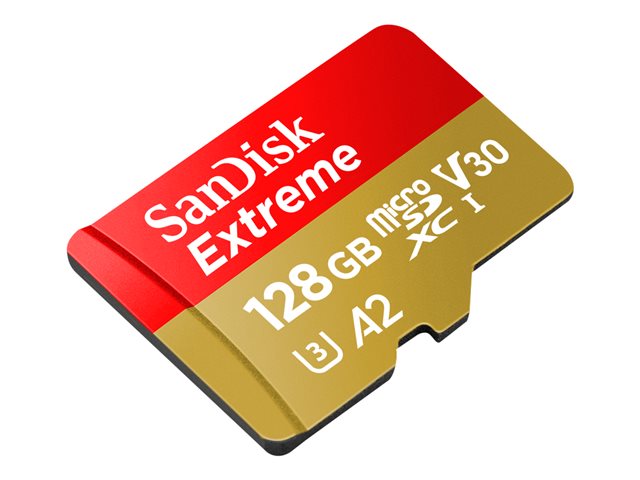 Tarjeta memoria micro secure digital 128gb sandisk extreme clase 10 uhs - i u3 + adaptador - Imagen 2
