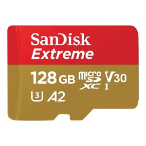 619659189488 | P/N: SDSQXAA-128G-GN6AA | Cod. Artículo: DSP0000032938 Tarjeta memoria micro secure digital 128gb sandisk extreme clase 10 uhs - i u3 + adaptador