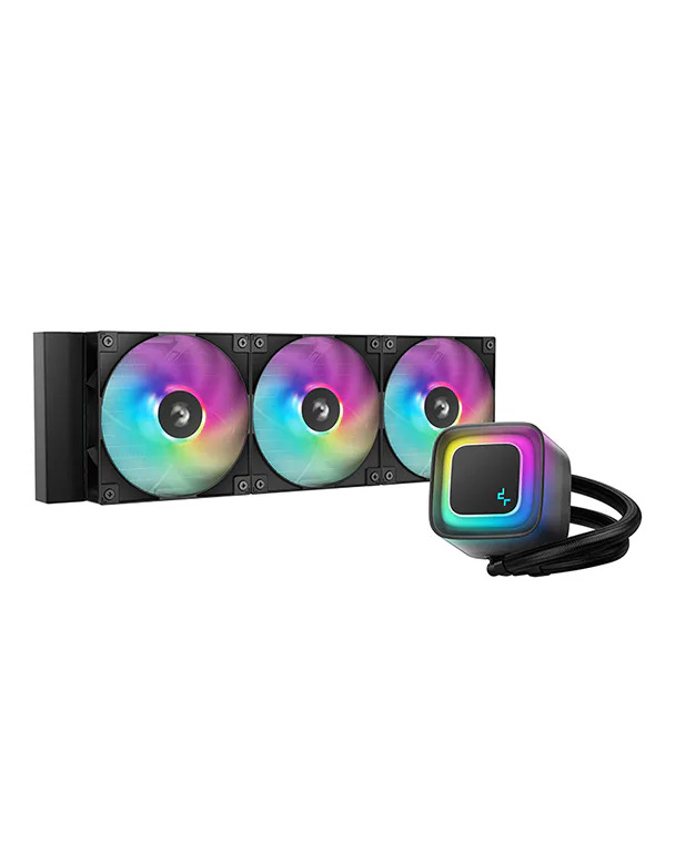 Kit refrigeracion liquida deepcool le360 v2 zero 3x 120mm negro - Imagen 2