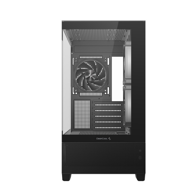Caja ordenador gaming deepcool cg380u matx argb cristal templado negra - Imagen 3