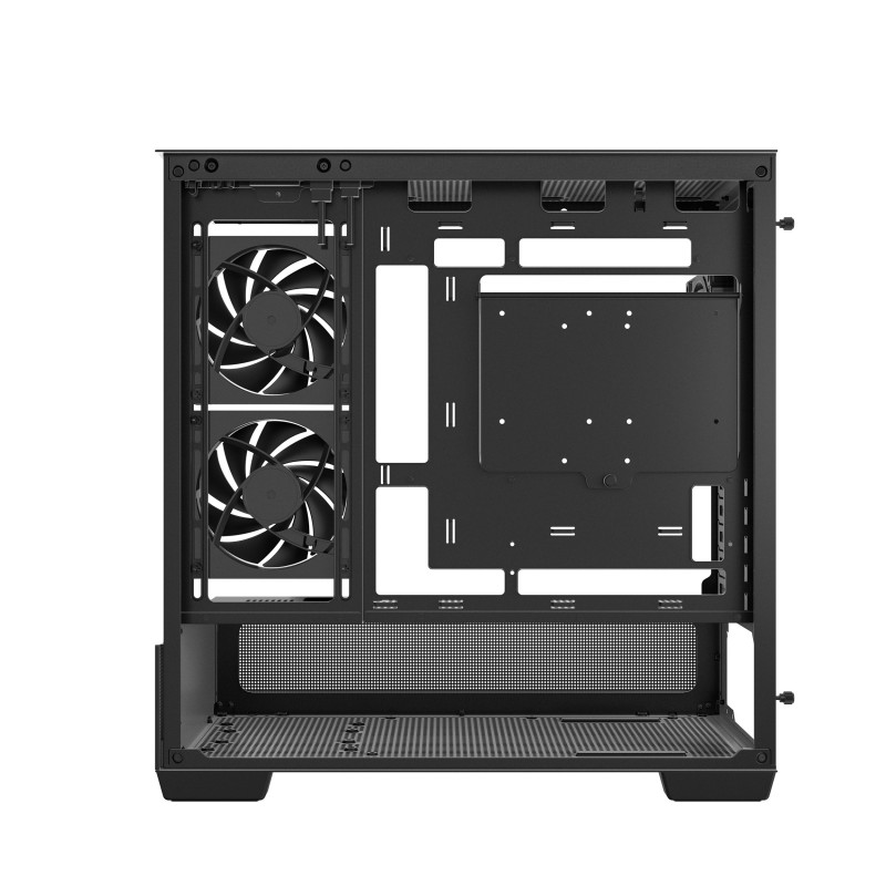 Caja ordenador gaming deepcool cg380u matx argb cristal templado negra - Imagen 4