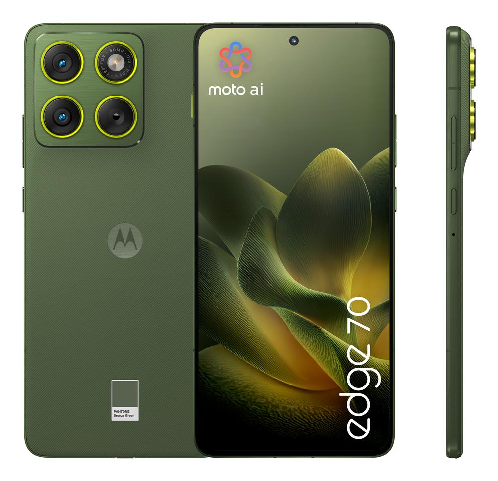 840493608020 | P/N: PBA50033SE | Cod. Artículo: DSP0000041955 Movil motorola moto edge 70 5g 12 - 512gb verde