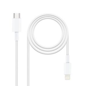 8433281010901 | P/N: 10.10.0600 | Cod. Artículo: DSP0000007574 Cable lightning a usb c nanocable 50cm - macho - macho
