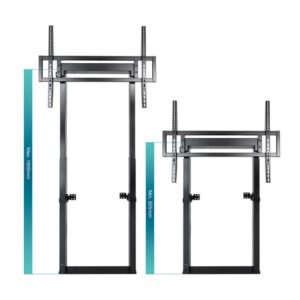 8433281013735 | P/N: FS2280M-B | Cod. Artículo: DSP0000019636 Soporte suelo - padred tooq hasta 100 pulgadas 800x600 max 120kg