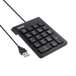 8433281017559 | P/N: TQK-2001-B | Cod. Artículo: DSP0000042366 Teclado numerico tooq tqk - 2001 - b negro