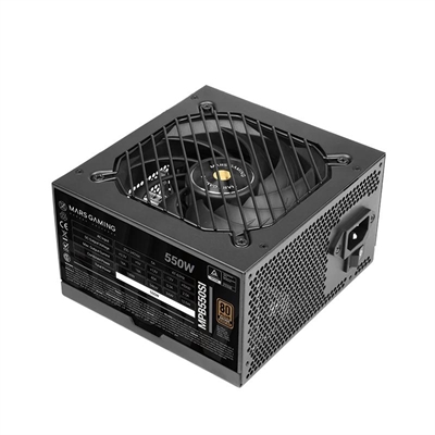 8435693108504 | P/N: MPB550SI | Cod. Artículo: DSP0000030235 Fuente de alimentacion mars gaming mpb550si 550w 80+ bronze