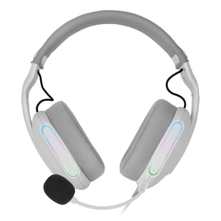 Auriculares mars gaming mhpro argb blanco - Imagen 3