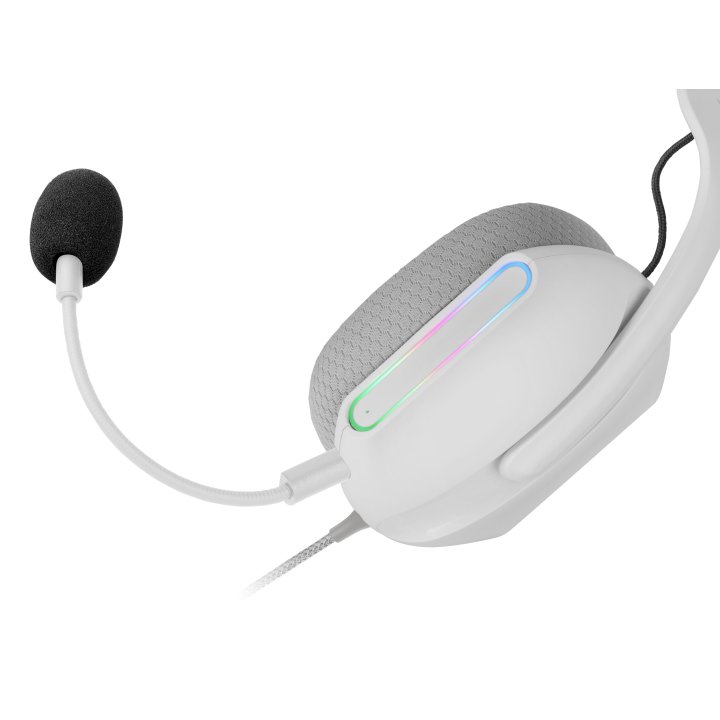 Auriculares mars gaming mhpro argb blanco - Imagen 4