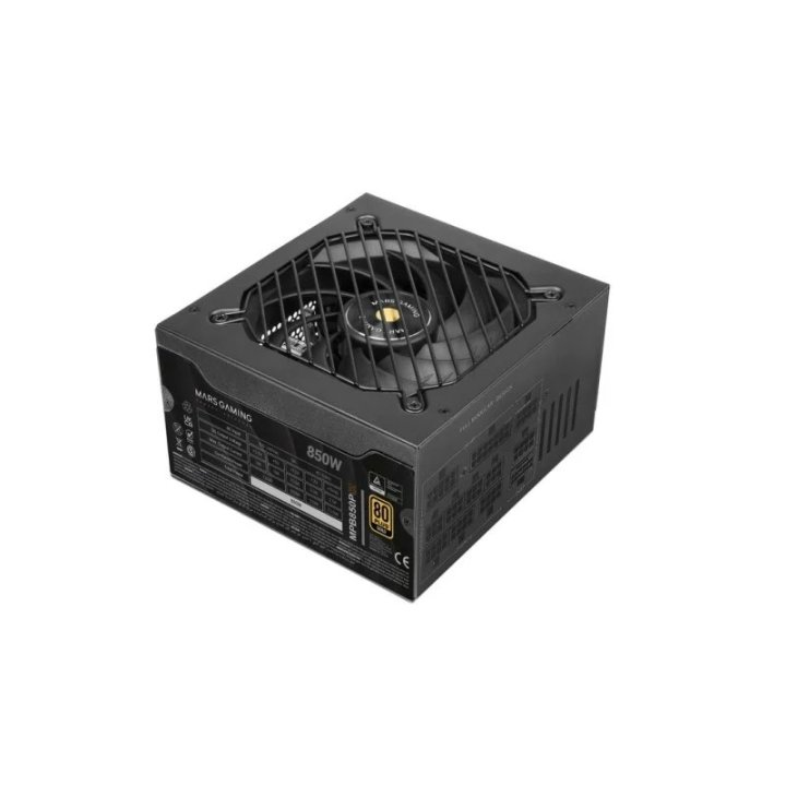 8435693111474 | P/N: MPB850PSI | Cod. Artículo: DSP0000034349 Fuente de alimentacion mars gaming 850w mpb850psi modular 80+ gold