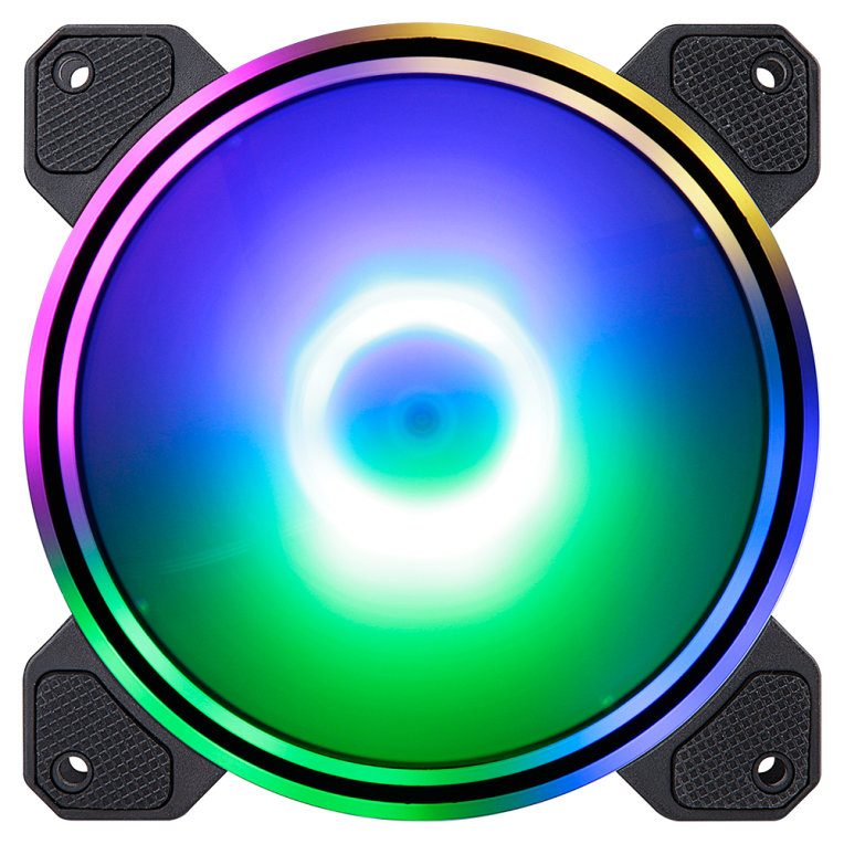Ventilador caja gaming hiditec gaming argb n9 - argb 120mm - Imagen 2