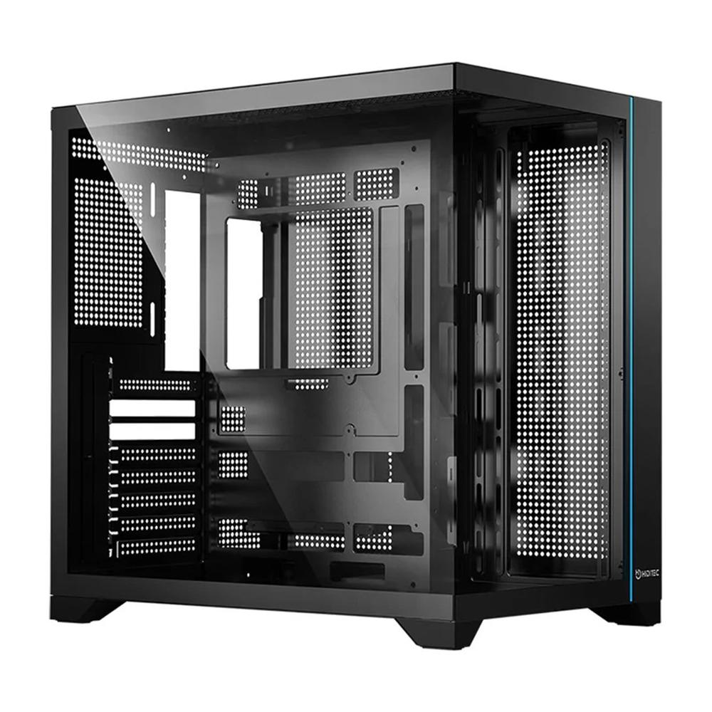8436545694183 | P/N: CHA010059 | Cod. Artículo: DSP0000040975 Caja ordenador gaming hiditec h3 pro atx argb cristal templado negro