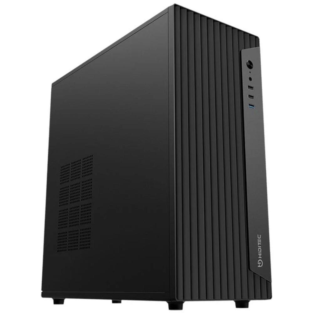 Caja ordenador hiditec blok 3.0 atx negra + fuente 500w - Imagen 2