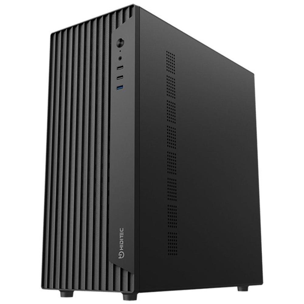 Caja ordenador hiditec blok 3.0 atx negra + fuente 500w - Imagen 3