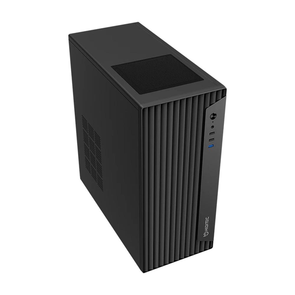 8436545694237 | P/N: CHA010062 | Cod. Artículo: DSP0000039000 Caja ordenador hiditec blok 3.0 atx negra + fuente 500w