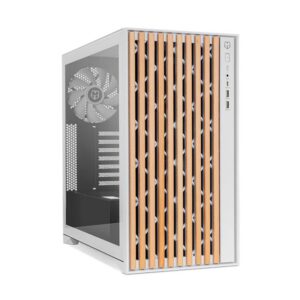 8436587975271 | P/N: NXHUMMERELEMENT | Cod. Artículo: DSP0000028254 Caja ordenador gaming nox hummer element atx cristal templado madera blanco