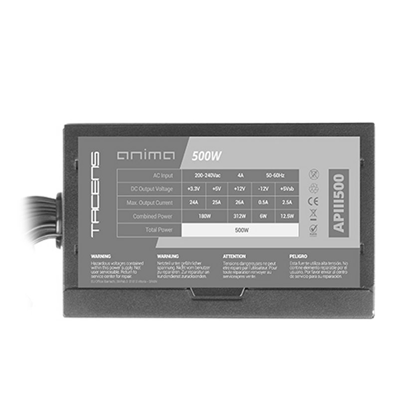 Fuente de alimentacion mars gaming apiii500 500w atx - Imagen 3