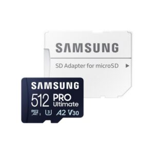 8806094957228 | P/N: MB-MY512SA/WW | Cod. Artículo: DSP0000042324 Tarjeta memoria micro sd samsung 512gb sdxc pro ultimate u3 v30 a2 + adaptador sd