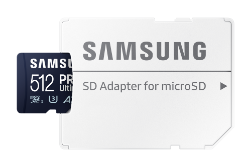 Tarjeta memoria micro sd samsung 512gb sdxc pro ultimate u3 v30 a2 + adaptador sd - Imagen 5