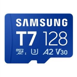 8806097635048 | P/N: MB-MB128T/WW | Cod. Artículo: DSP0000042291 Tarjeta memoria micro sd samsung 128gb sdxc t7 clase10 u3 v30 a2