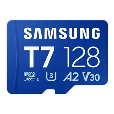 8806097635048 | P/N: MB-MB128T/WW | Cod. Artículo: DSP0000042291 Tarjeta memoria micro sd samsung 128gb sdxc t7 clase10 u3 v30 a2