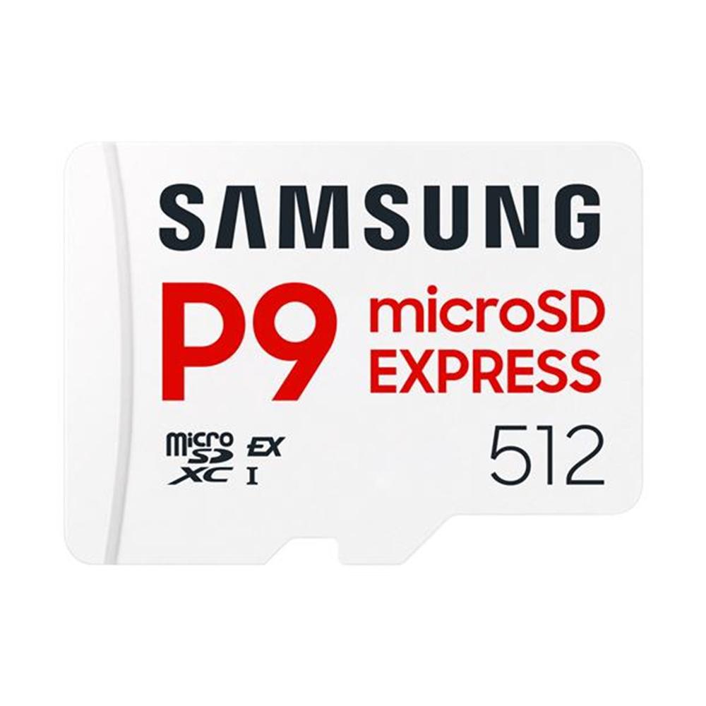 8806097644200 | P/N: MB-MK512T/WW | Cod. Artículo: DSP0000042323 Tarjeta memoria micro sd express samsung 512gb sdxc p9 clase 10 u3 v30 a1