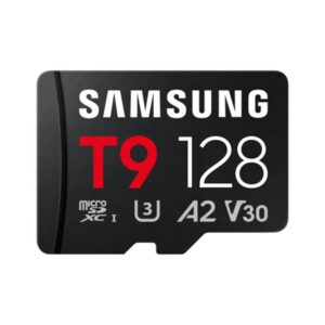 8806097718956 | P/N: MB-MH128T/WW | Cod. Artículo: DSP0000042320 Tarjeta memoria micro sd samsung 128gb sdxc t9 clase10 u3 v30 a2