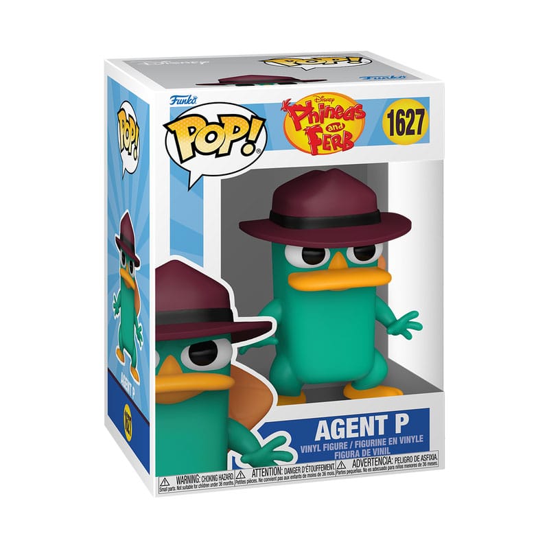889698866910 | P/N: 86691 | Cod. Artículo: MGS0000033995 Funko pop disney: phineas & ferb - agent p